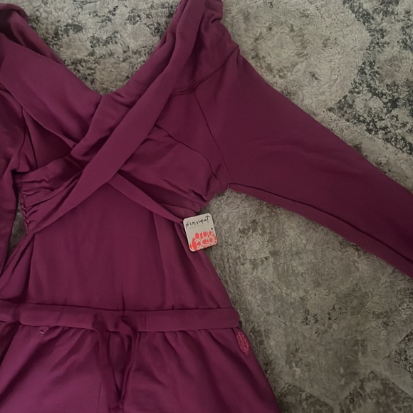 NWT Free People FP Movement Love Spell one piece romper - Picture 4 of 4